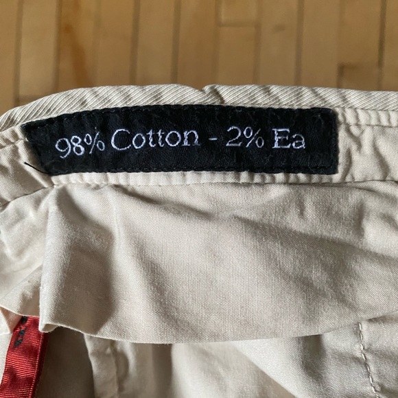 Kiton men pants 98%cotton. Made in Napoli. Beige, smart casual pants.Never worn - Picture 5 of 8